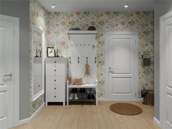 用幾卷壁紙創(chuàng)造個性 43平小公寓如此出彩