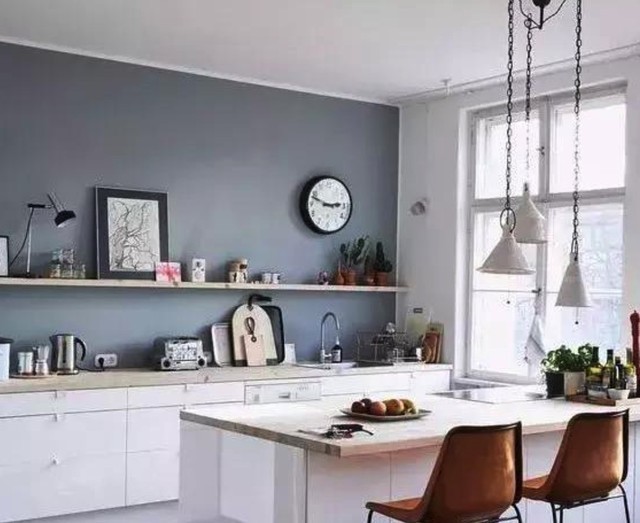 誰說廚衛(wèi)只能貼瓷磚？外國人就不貼瓷磚